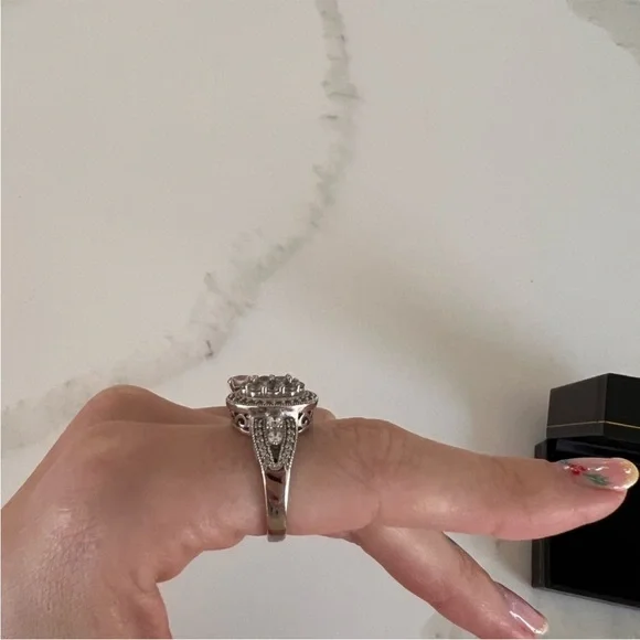 925 sterling silver & cz - Picture 8 of 8